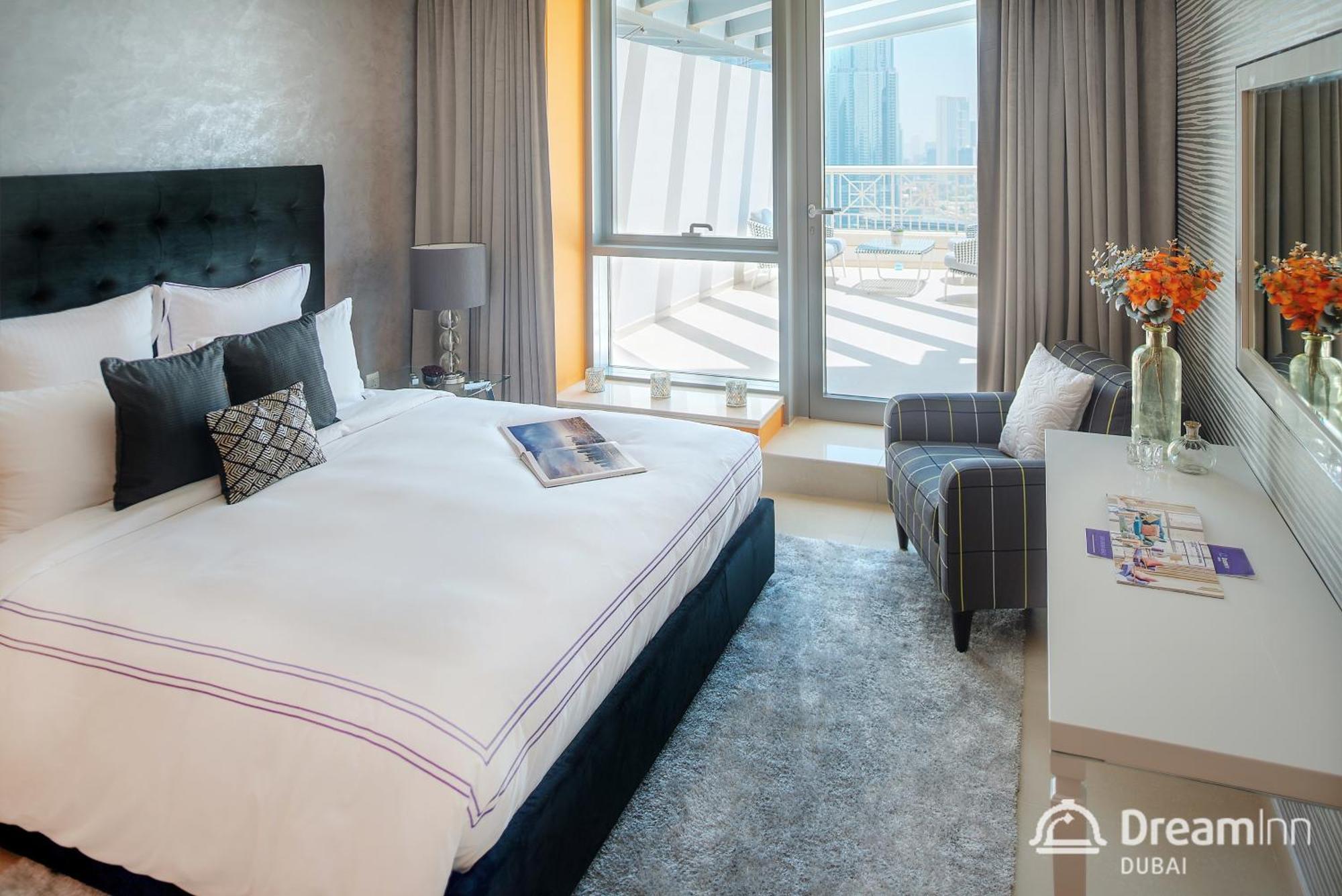 Dream Inn - Apartment With Private Terrace, 29 Boulevard Downtown Дубай Екстериор снимка